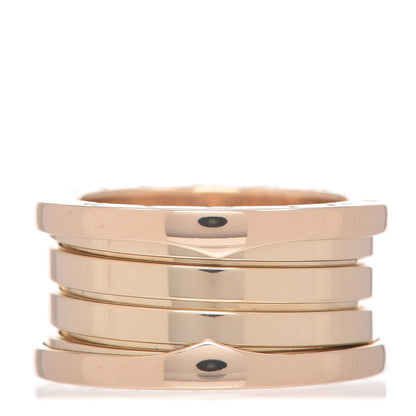 Bulgari 18K Yellow Gold B.Zero1 Four-Band Ring 52 6 1 of 5