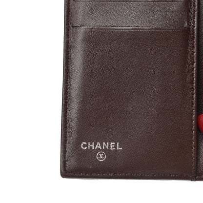 Chanel Lambskin Quilted Large Flap Wallet Black 6 of 13