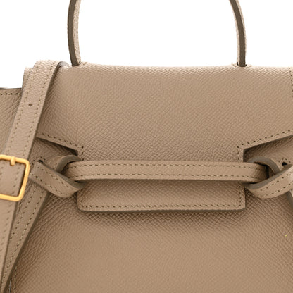 Celine Grained Calfskin Pico Belt Bag Light Taupe 8 of 10