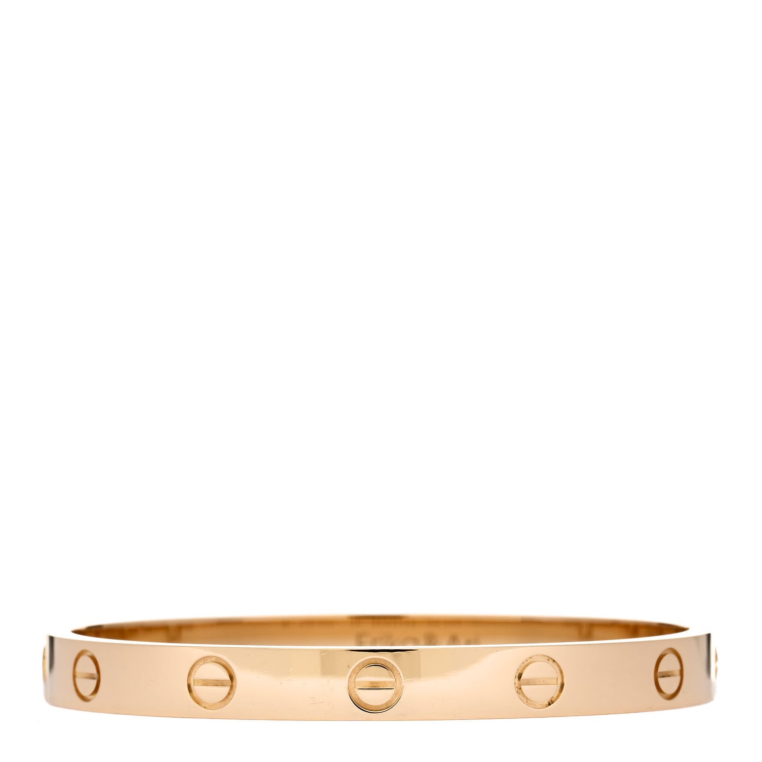 Cartier 18K Yellow Gold Love Bracelet 16 2 of 6