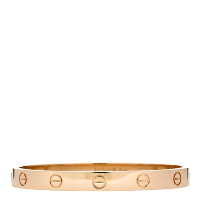 Cartier 18K Yellow Gold Love Bracelet 16 2 of 6