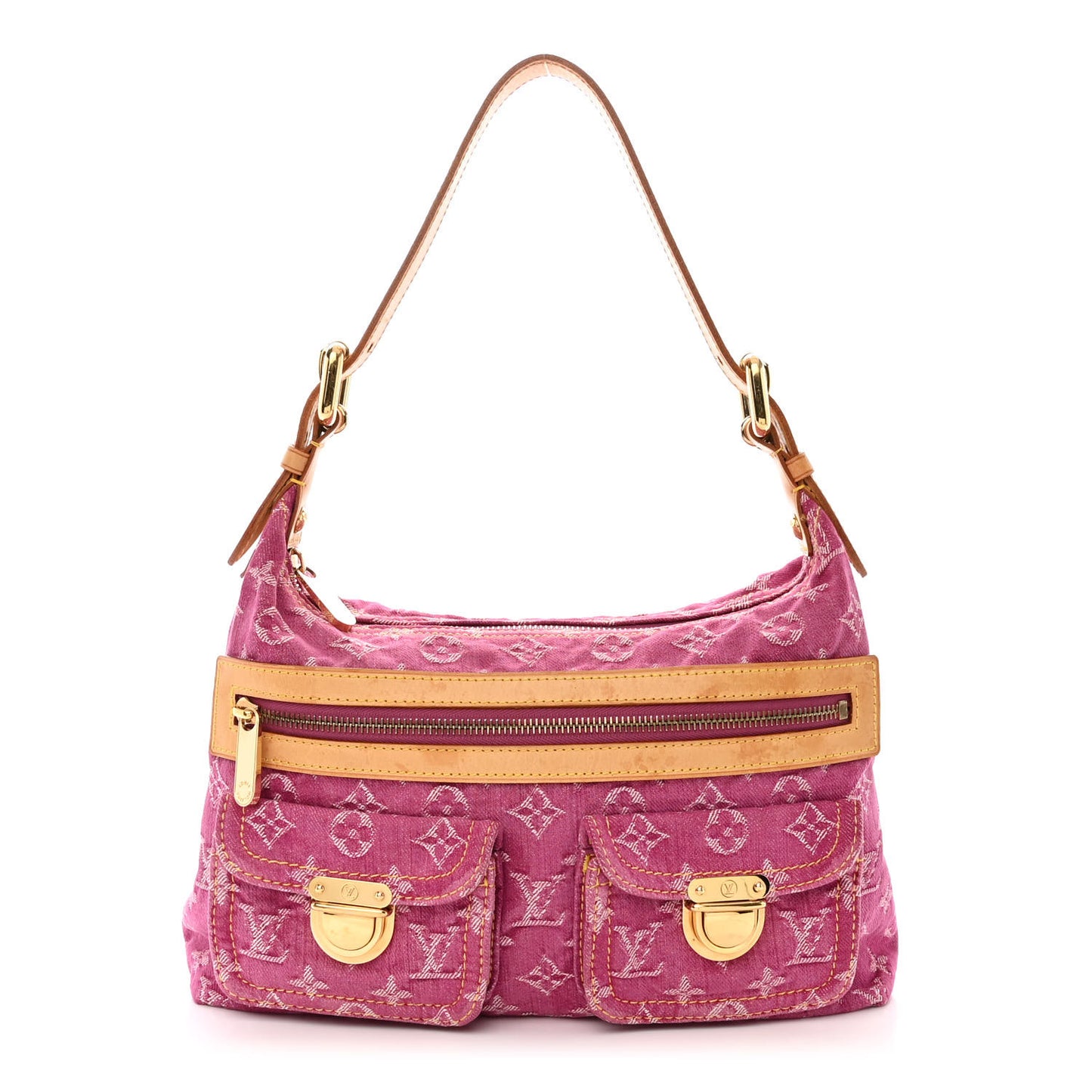 Denim Baggy PM Fuchsia
