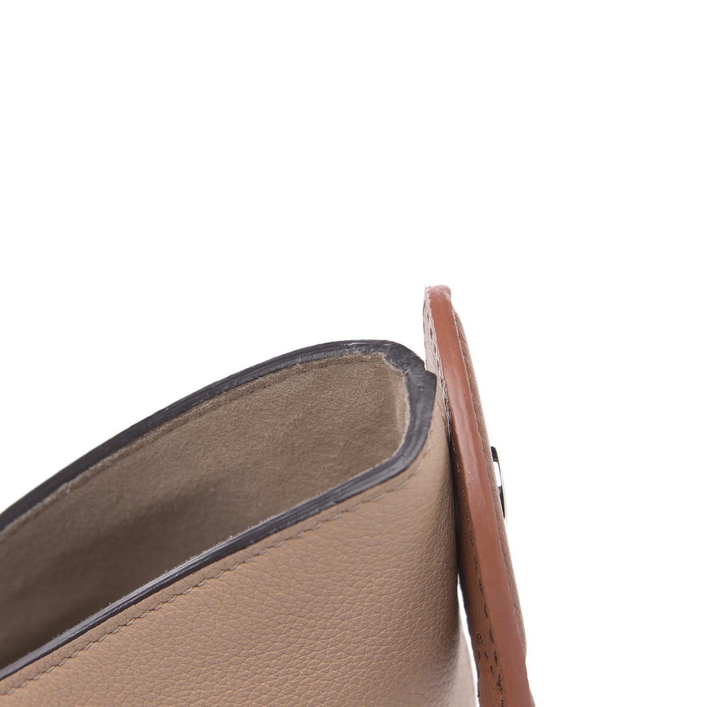 Calfskin Lockme Hobo Beige