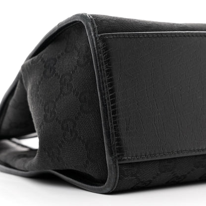 Gucci Monogram Jackie Shoulder Bag Black 9 of 11