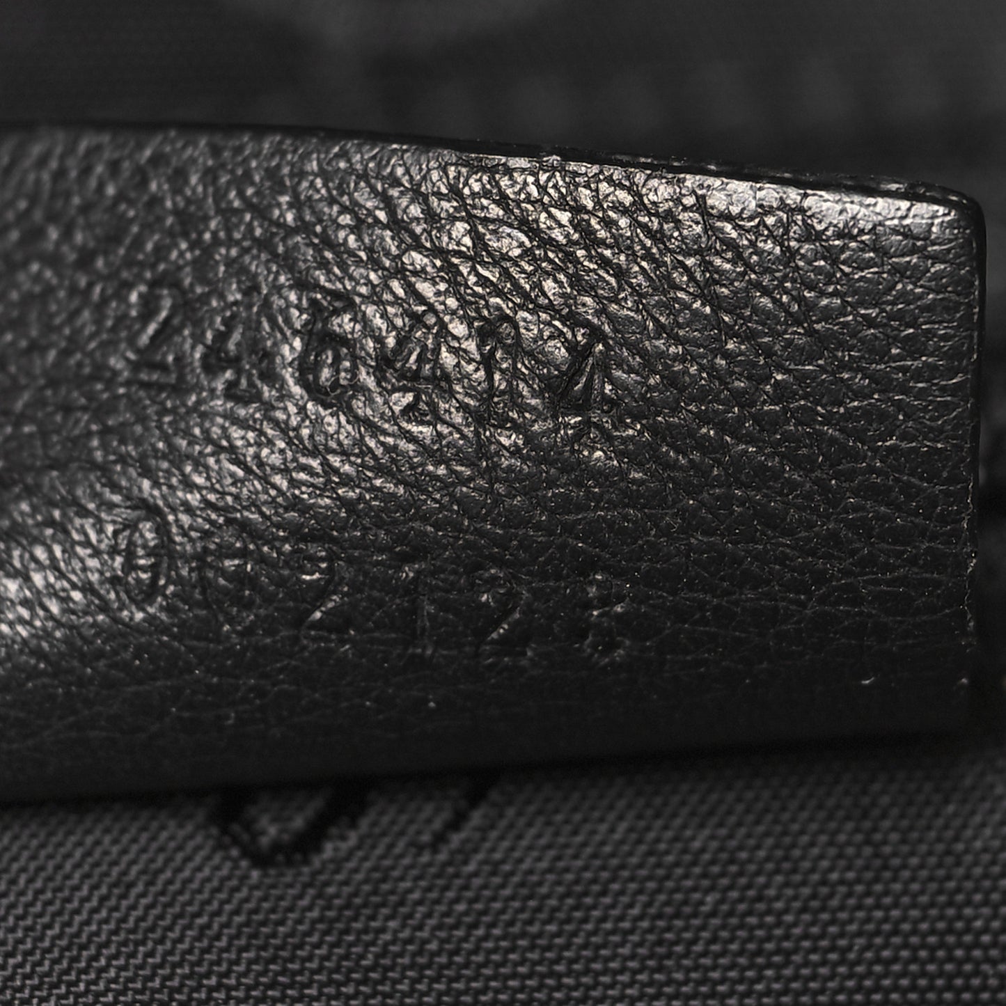 Guccissima Medium Classic Backpack Black