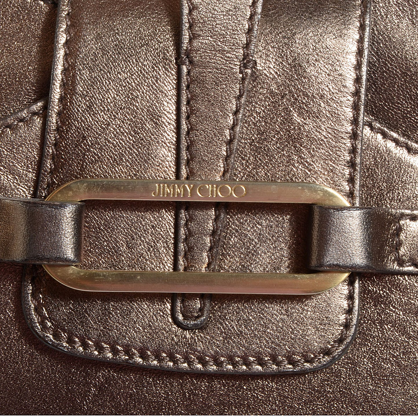 Metallic Leather Small Tulita Hobo