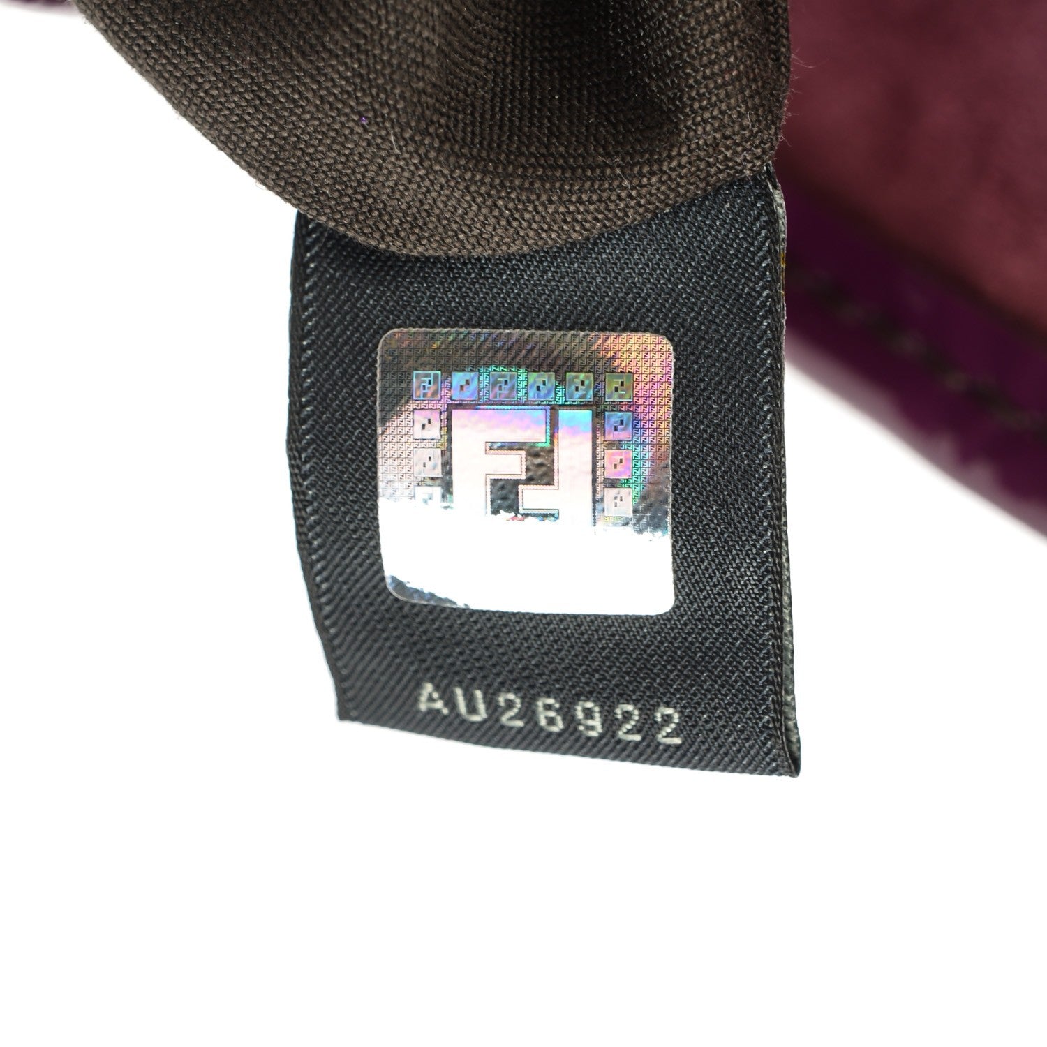 Fendi Patent B Bag Purple 10 of 10