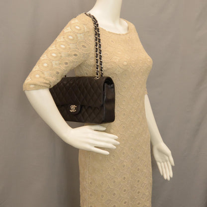 Chanel Caviar Quilted Medium Double Flap Black 2 of 9
