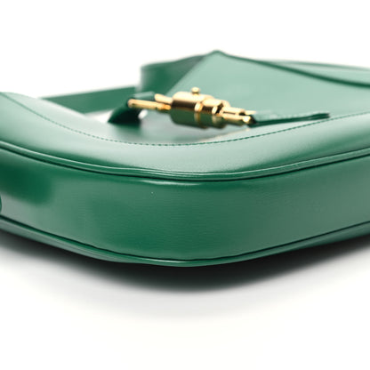 Gucci Boarded Dyana Lux Calfskin Small Jackie 1961 Hobo Emerald 8 of 10