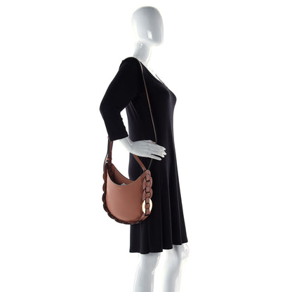 Chloe Small Grain Smooth Calfskin Small Darryl Hobo Muted Brown 10 of 10