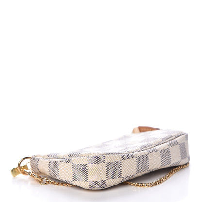 Louis Vuitton Damier Azur Mini Pochette Accessories 4 of 7