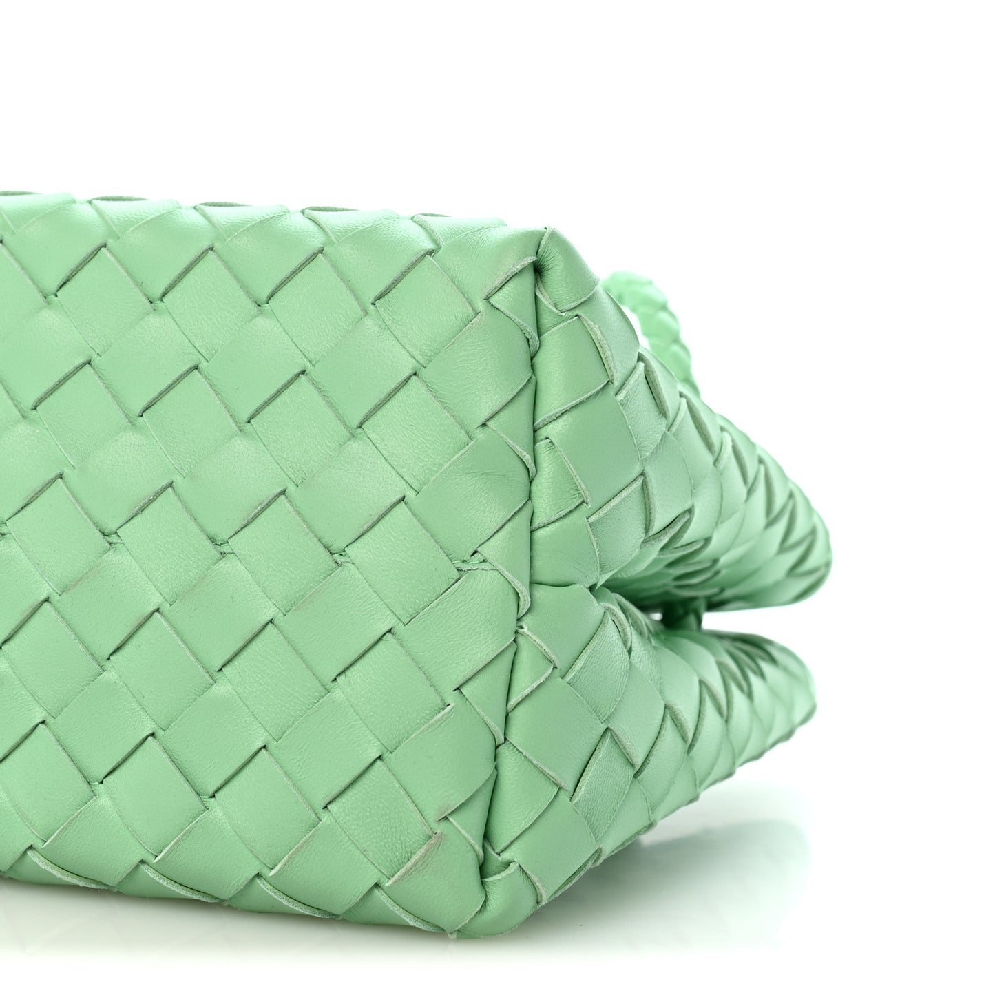 Nappa Intrecciato Small East West Andiamo Shoulder Bag Siren
