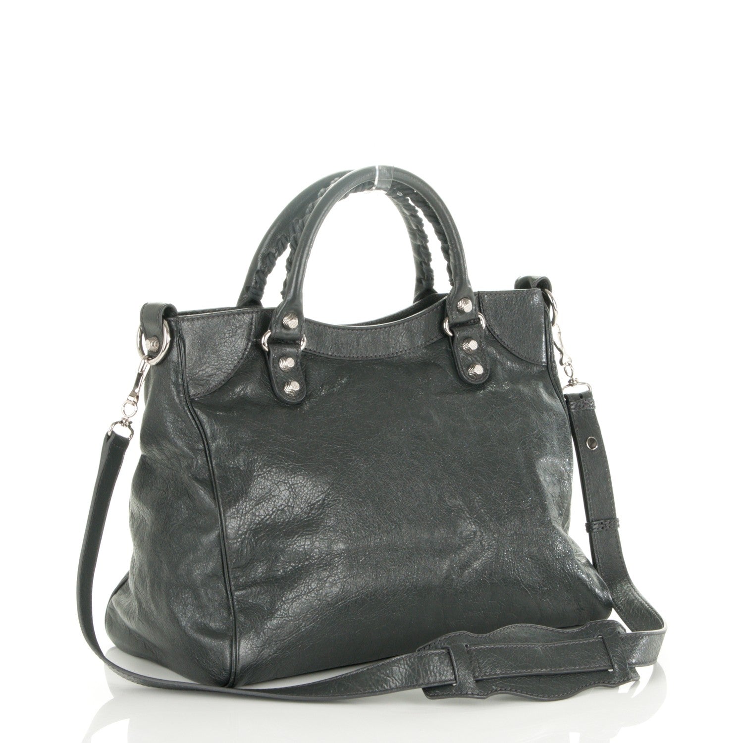 Balenciaga Agneau Giant 12 Silver Hardware Velo Gris Fossile Anthracite 4 of 8