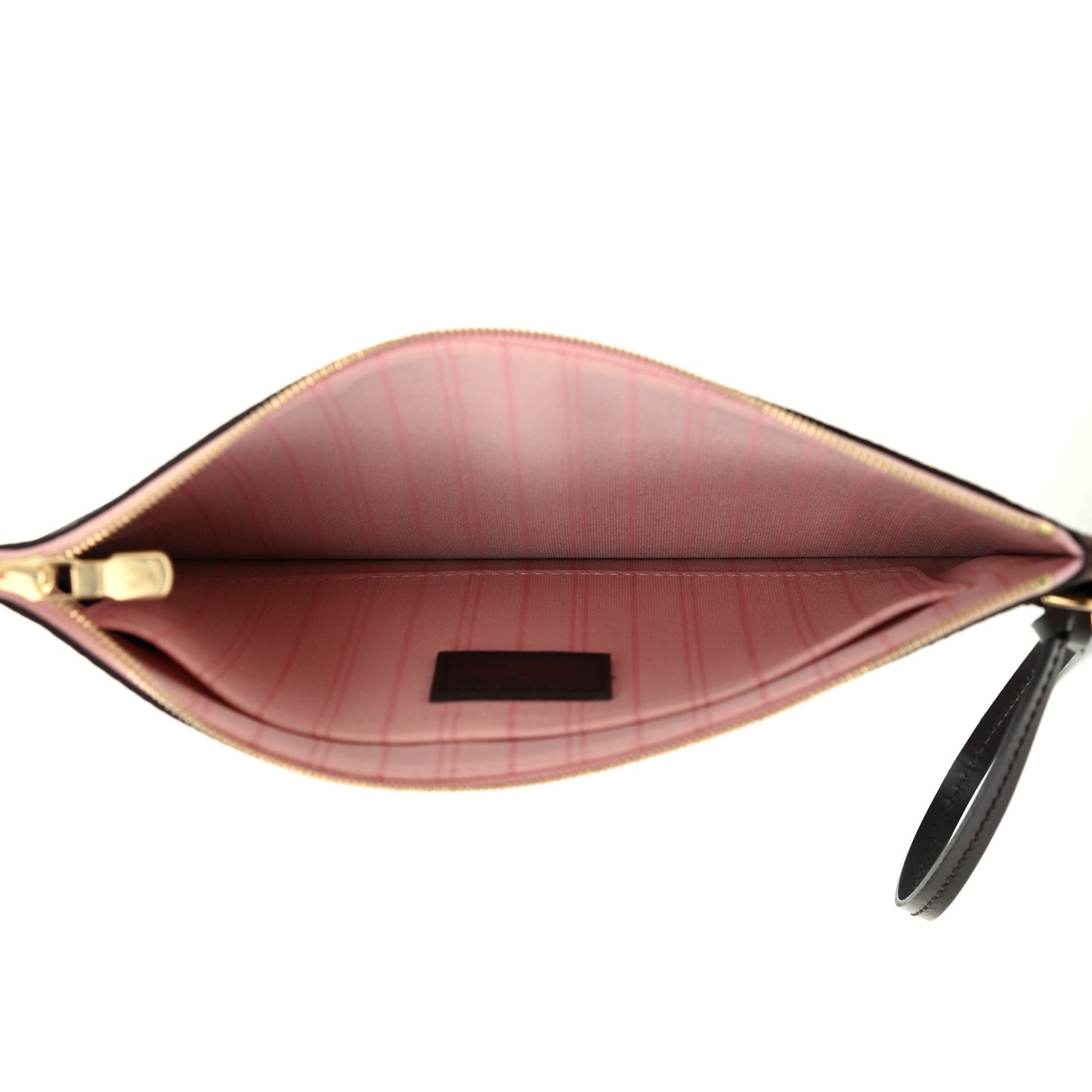 Damier Ebene Neverfull MM GM Pochette Rose Ballerine