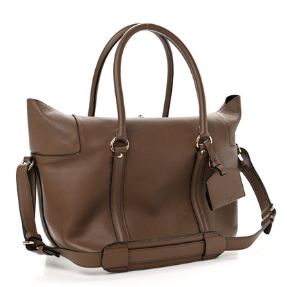 Loewe Calfskin Tote Bag Brown 3 of 13