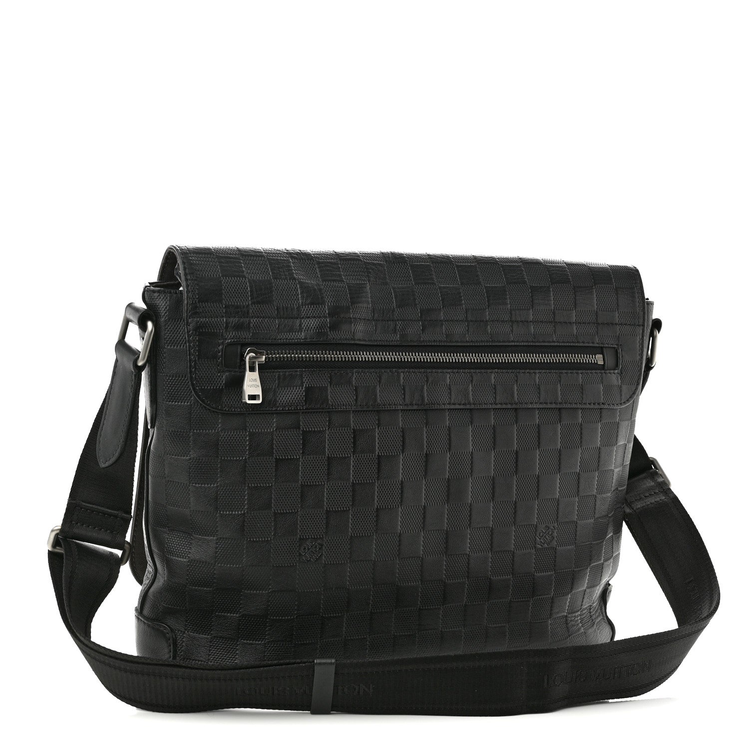 Louis Vuitton Damier Infini District MM Onyx 3 of 9