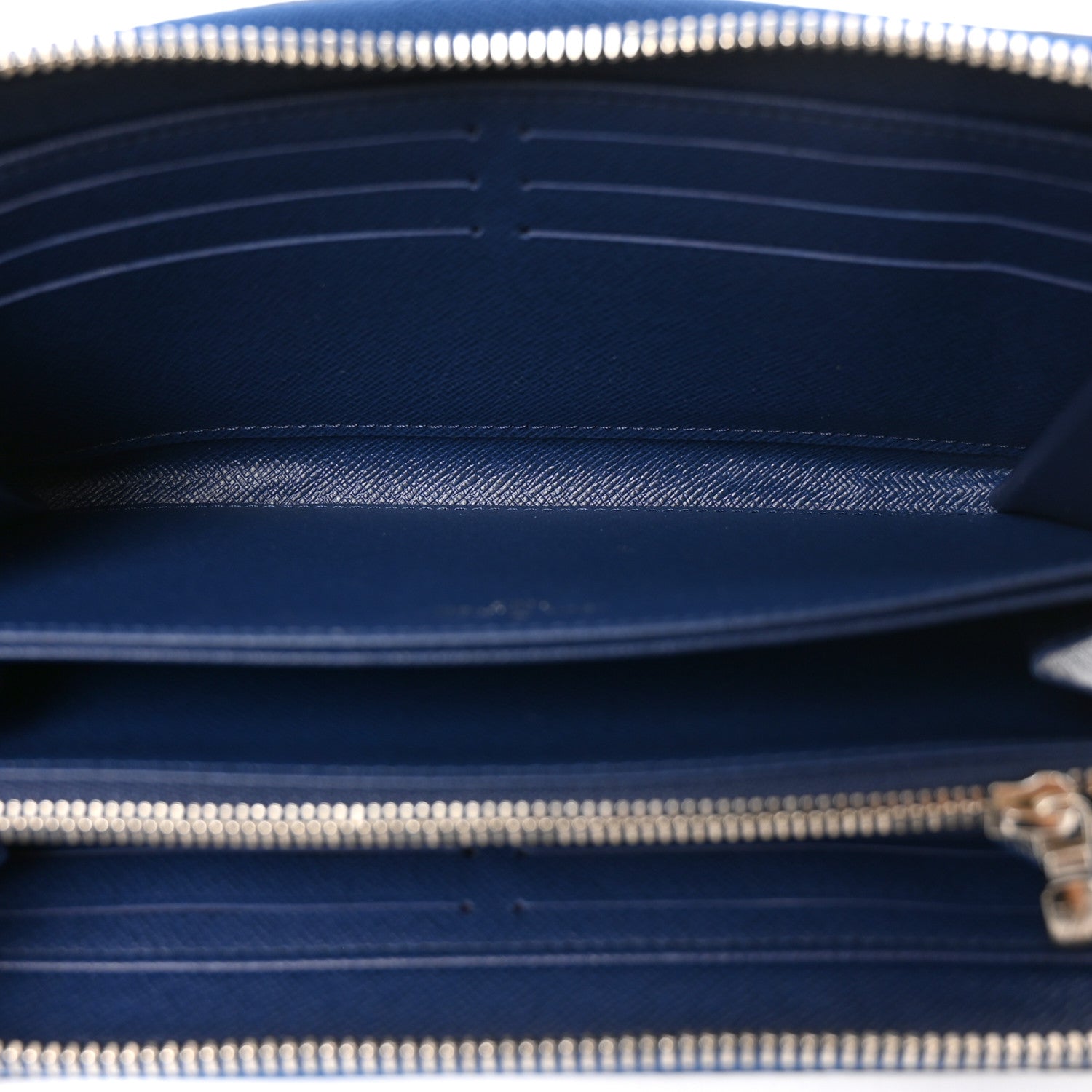 Louis Vuitton Monogram Escale Zippy Wallet Blue Blue 5 of 7