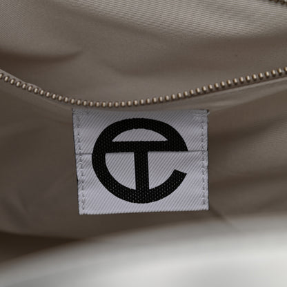 Telfar Metallic Vegan Leather Medium Shopping Bag Silver 6 of 10
