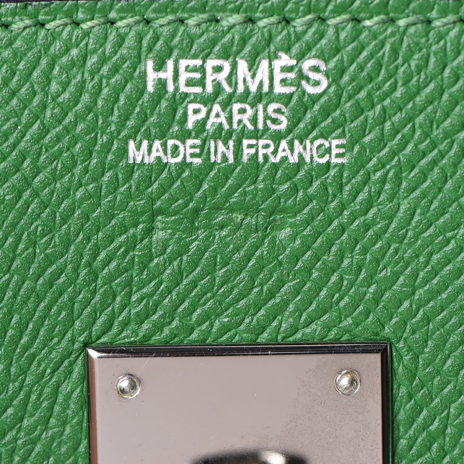 Hermes Epsom Birkin 35 Vert Bengale 25 of 35