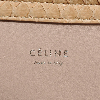 Celine Python Small Phantom Luggage Dusty Pink 6 of 9
