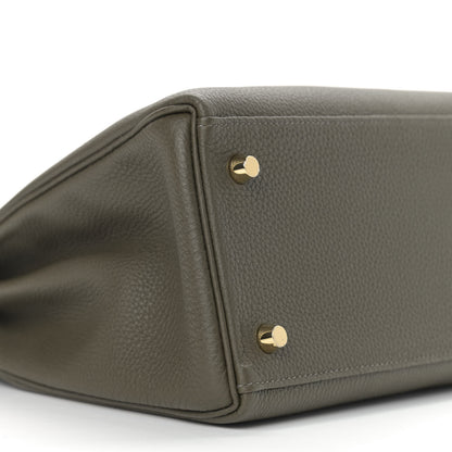 Hermes Togo Kelly Retourne 28 Vert Maquis 9 of 11