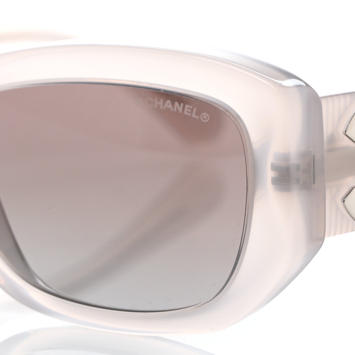 Acetate Rectangle Sunglasses 5493 Grey