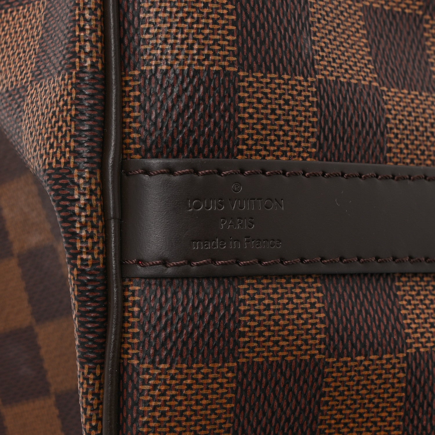 Louis Vuitton Damier Ebene Speedy Bandouliere 25 6 of 10