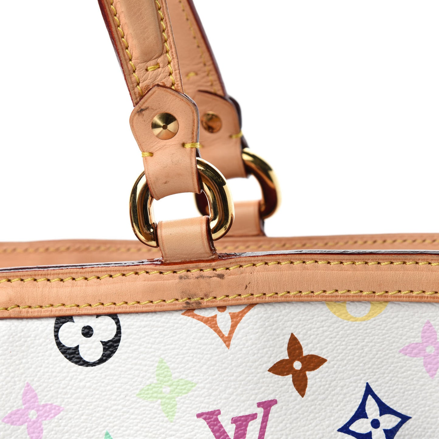 Monogram Multicolor Sharleen MM White