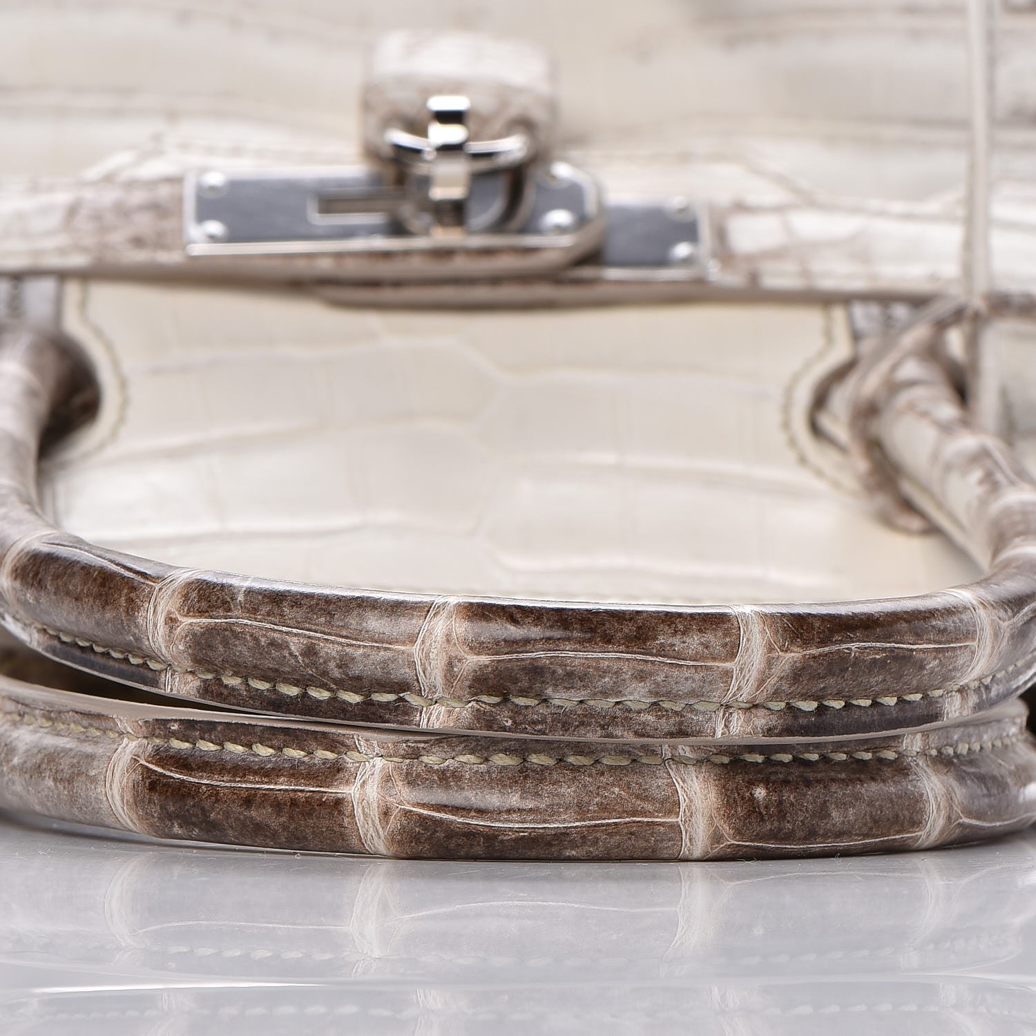 Hermes Matte Niloticus Crocodile Himalaya Birkin 30 Blanc 31 of 49