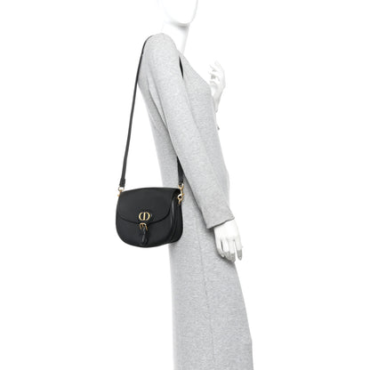 Christian Dior Grained Calfskin Medium Bobby Flap Black 2 of 11