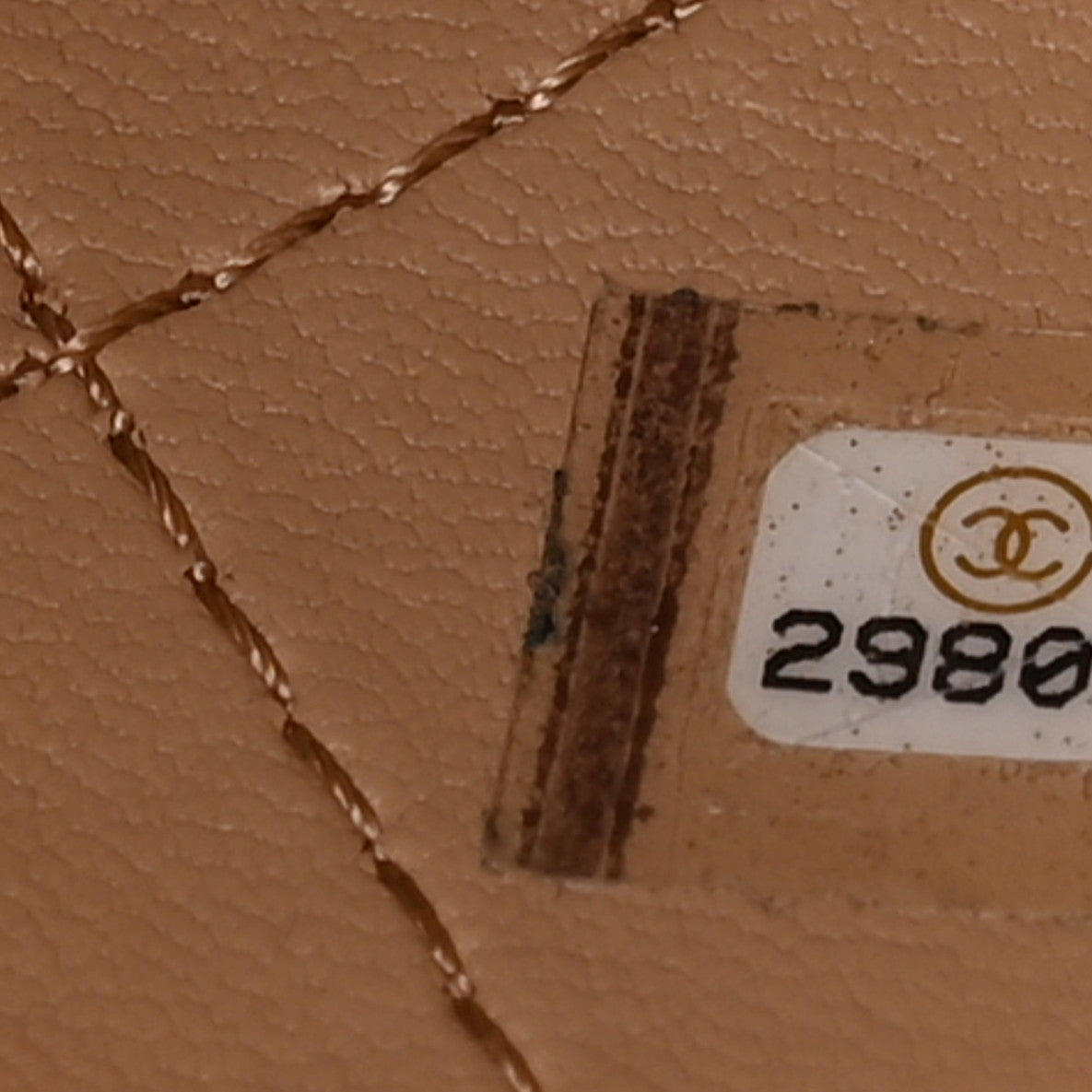 Calfskin Large Serial Shopper Tote Beige
