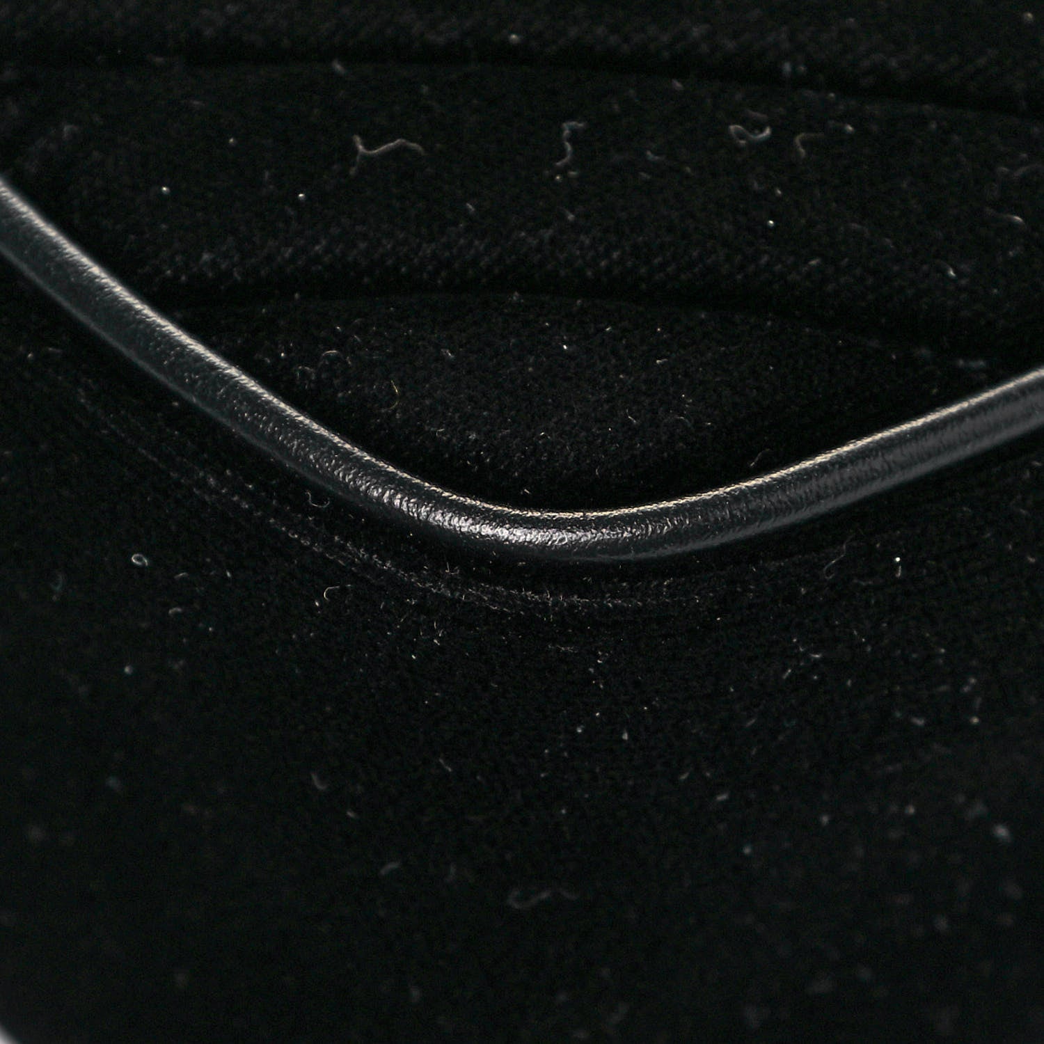Saint Laurent Velour Matelasse Monogram Lou Belt Bag Black 7 of 11