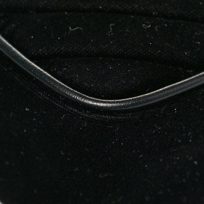 Saint Laurent Velour Matelasse Monogram Lou Belt Bag Black 7 of 11