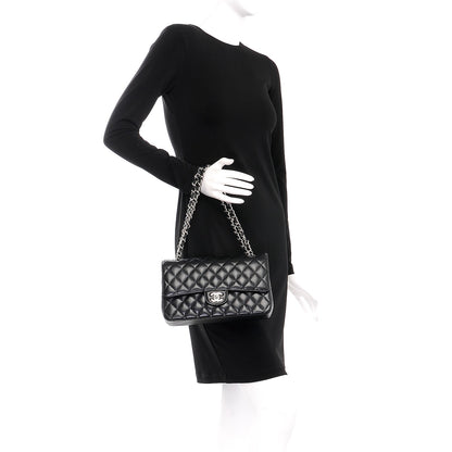 Chanel Caviar Quilted Medium Double Flap Black 3 of 9