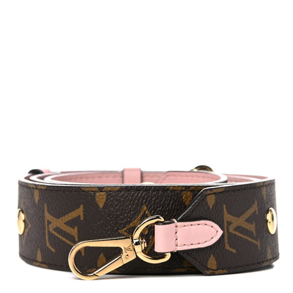 Louis Vuitton Monogram Adjustable Bandouliere Shoulder Strap Rose Ballerine 1 of 8