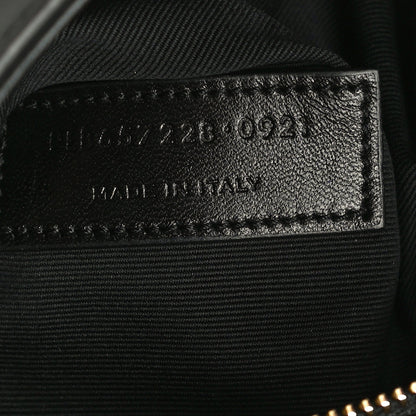 Saint Laurent Smooth Calfskin Le 5 A 7 Hobo Black 7 of 10