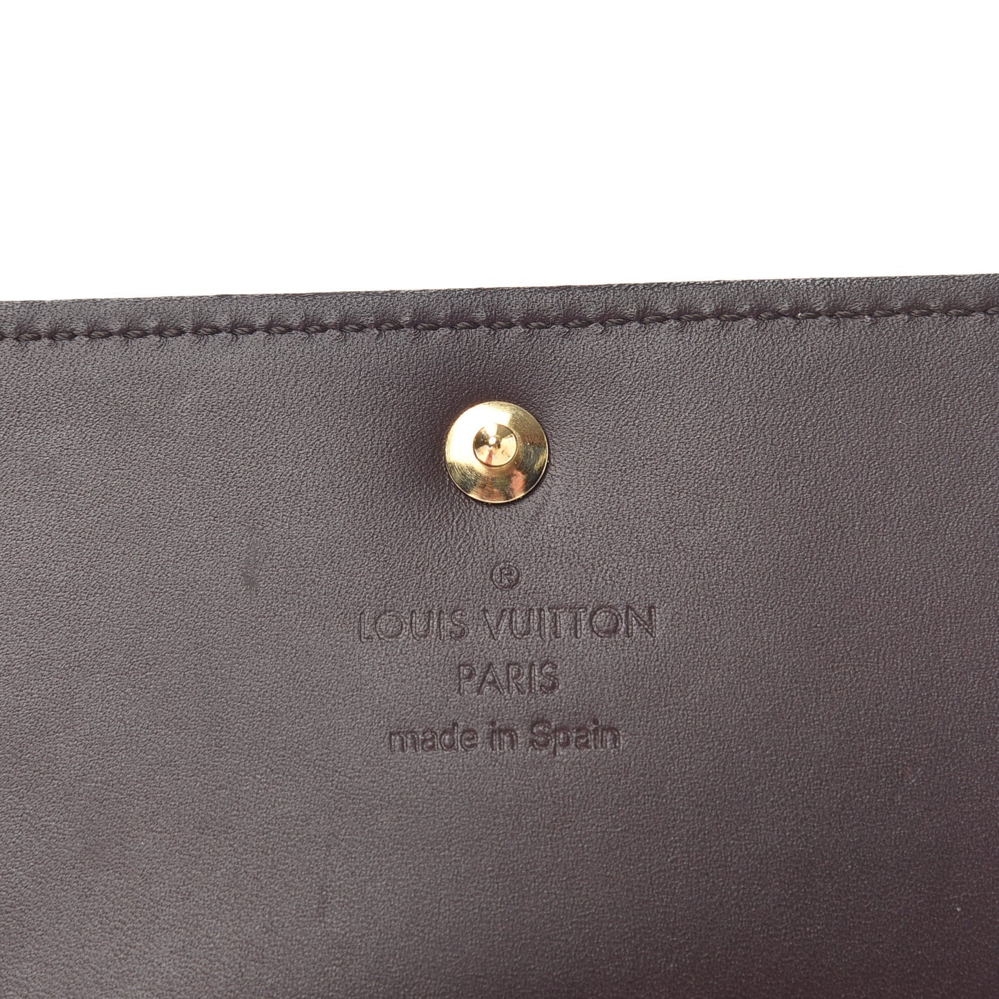 Vernis Business Card Holder Amarante