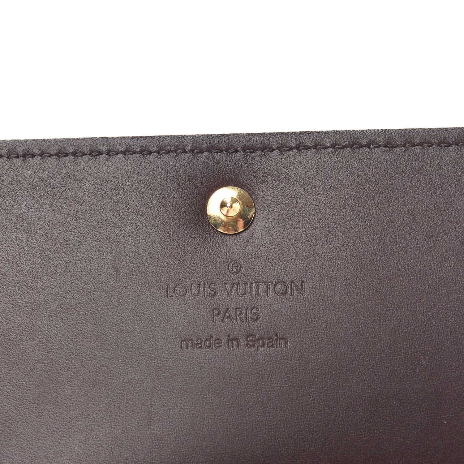 Louis Vuitton Vernis Business Card Holder Amarante 6 of 6