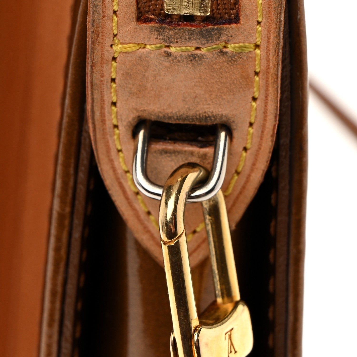 Louis Vuitton Vernis Mott Bronze 11 of 12