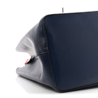 Louis Vuitton Epi NeoNoe MM Indigo 9 of 10
