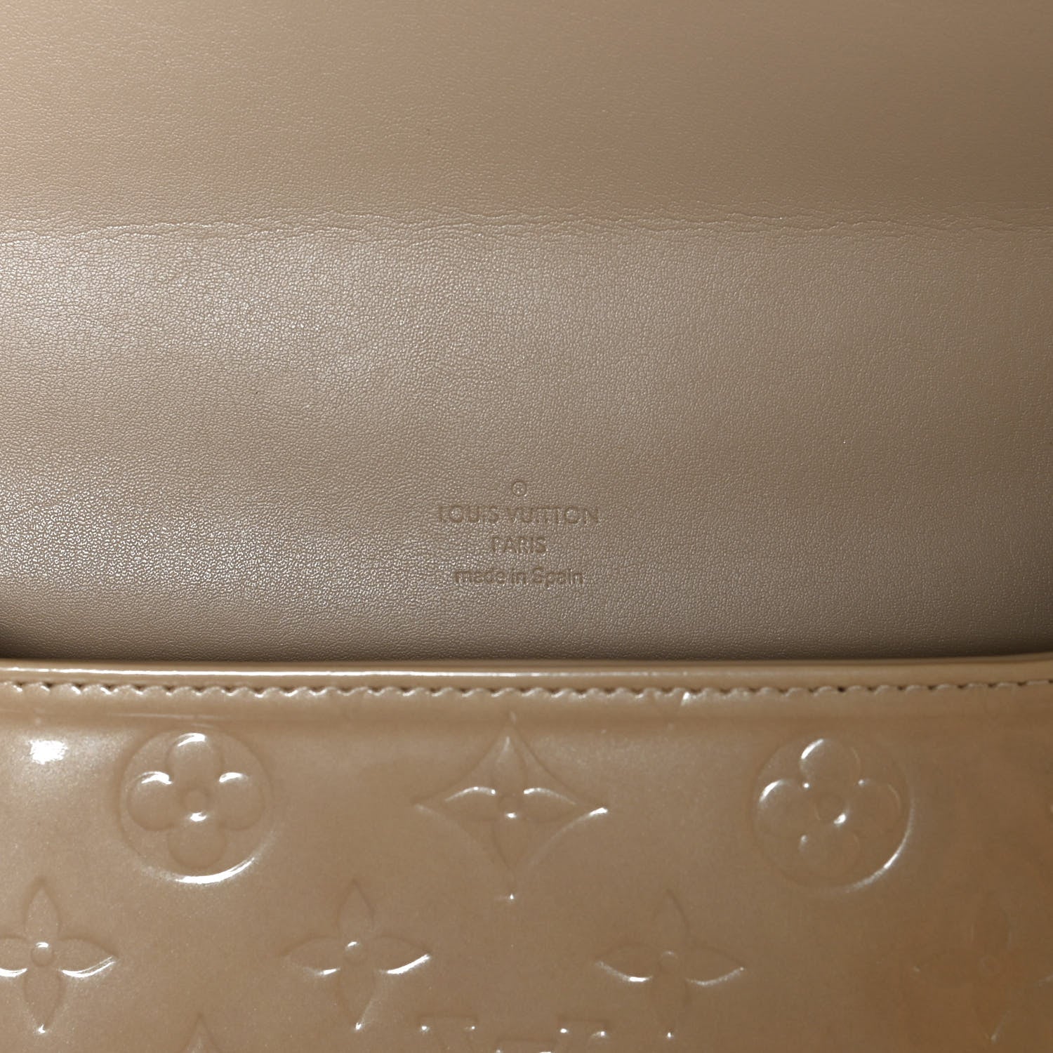 Louis Vuitton Vernis Thompson Street Beige 6 of 11