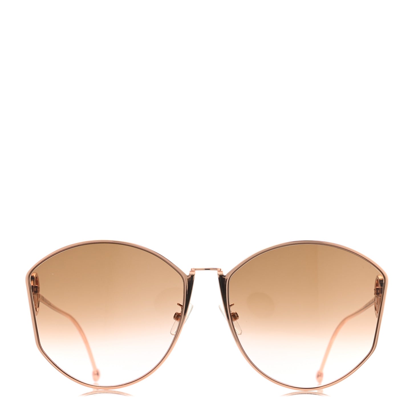 Metal F is Fendi Sunglasses FF 0335/F/S Gold
