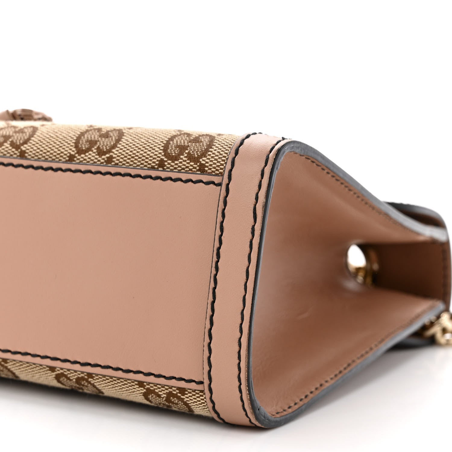 Gucci Monogram Medium Emily Chain Shoulder Bag Light Pink 10 of 14