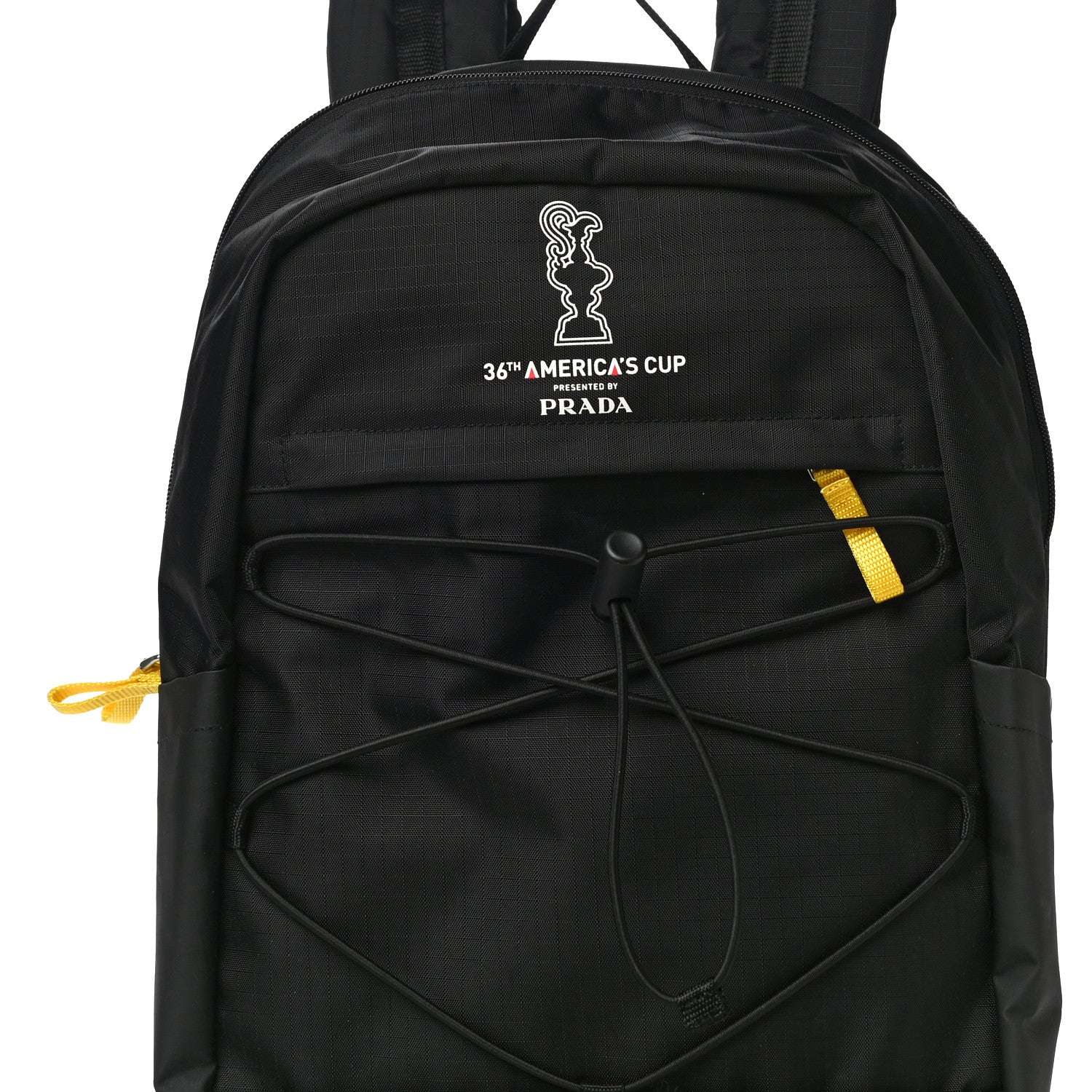 Prada Tessuto Nylon 36th Americas Cup Backpack Black 7 of 11