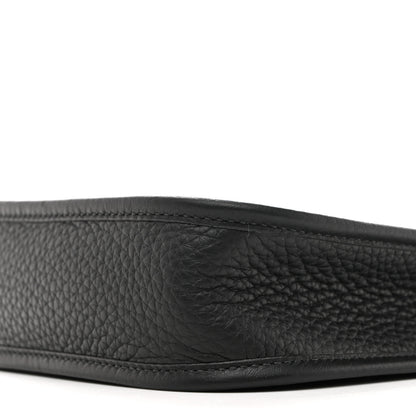 Hermes Taurillon Clemence Evelyne TPM Black 10 of 11
