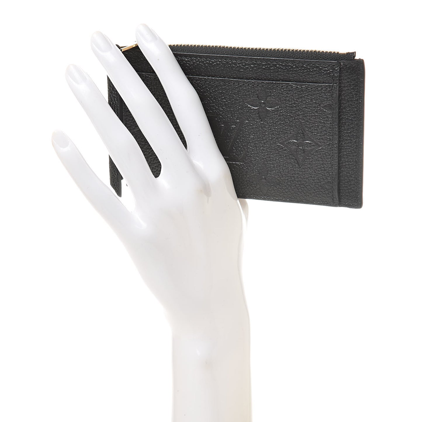 Empreinte Zipper Card Holder Black