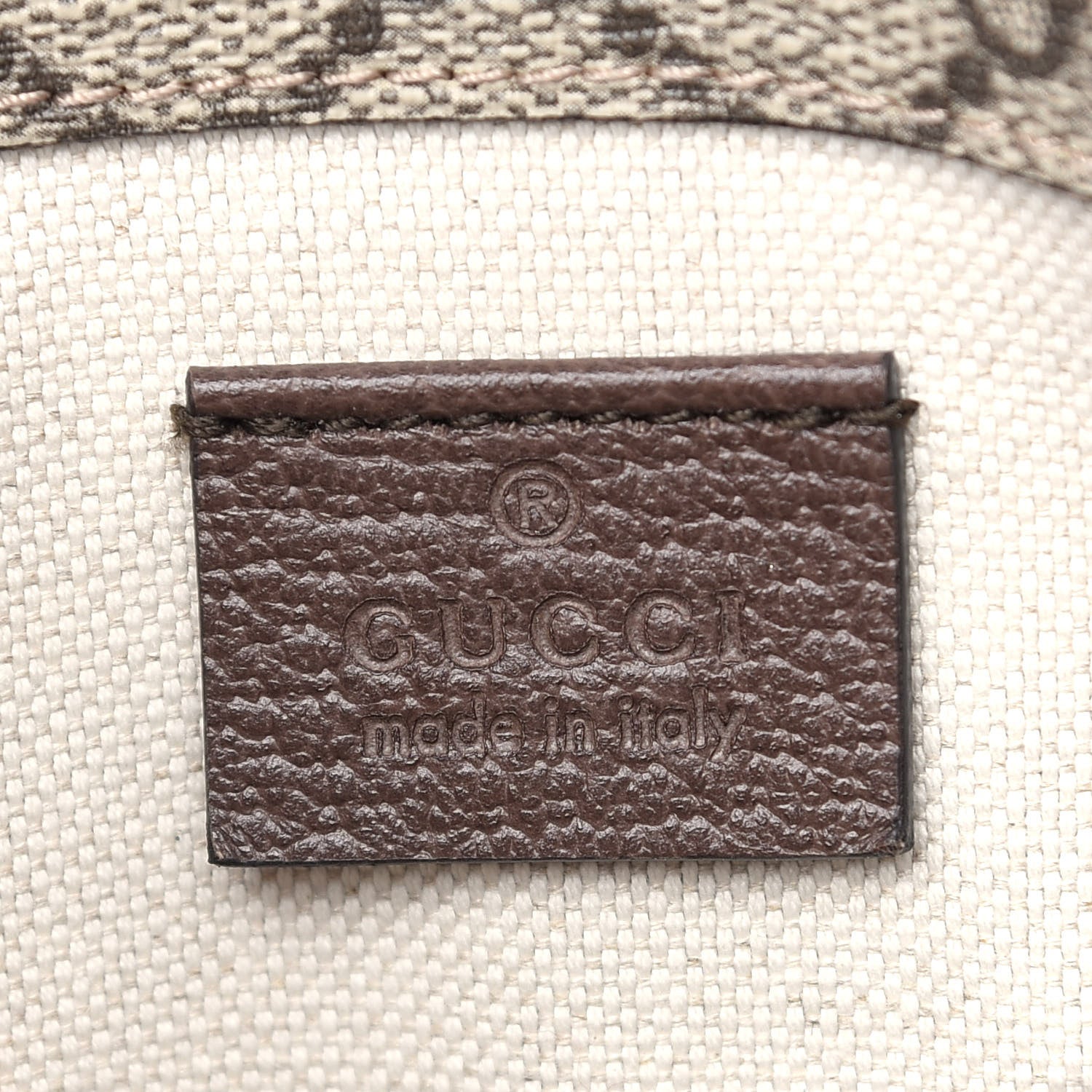 Gucci GG Supreme Monogram Neo Vintage Web Belt Bag Brown 6 of 9