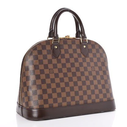Louis Vuitton Damier Ebene Alma MM 3 of 12