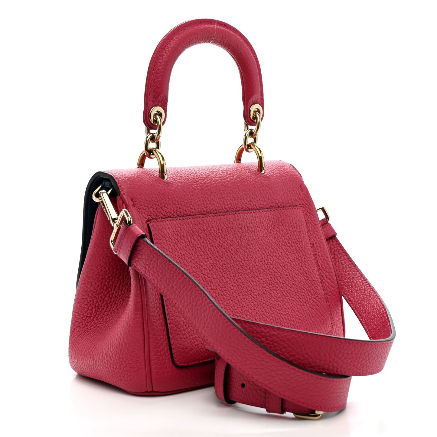 Bullcalf Mini Be Dior Flap Pink Blue