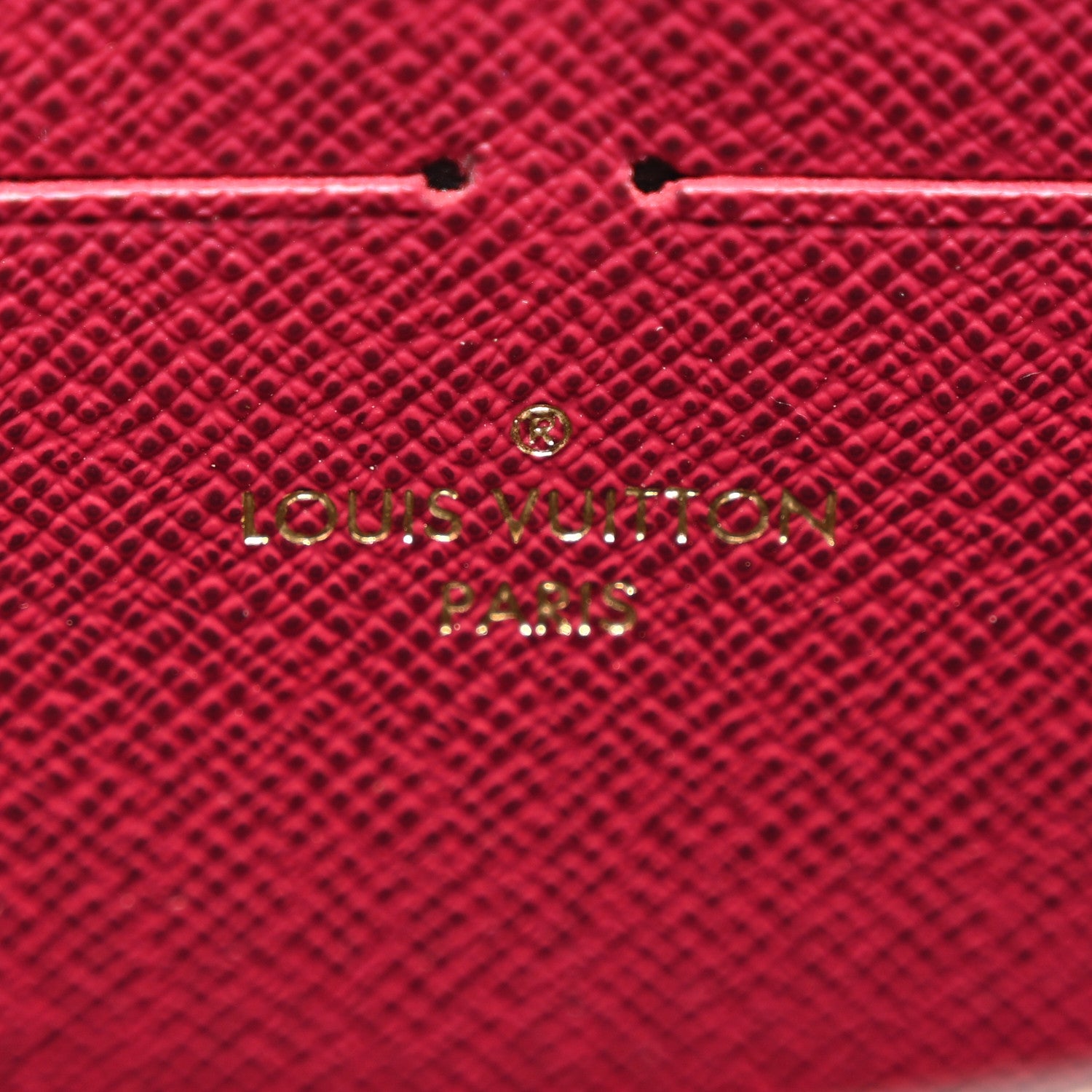 Louis Vuitton Monogram Clemence Wallet Fuchsia 6 of 7